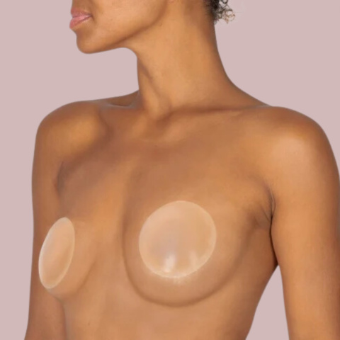 Non-adhesive silicone nipple covers wedding